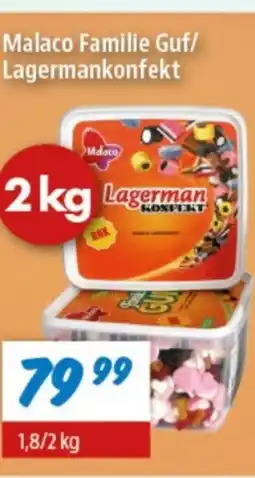 zur Krone Malaco Familie Guf/ Lagermankonfekt tilbud