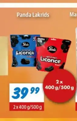 zur Krone Panda Lakrids tilbud
