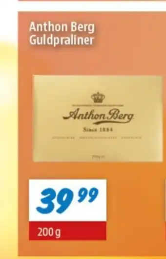 zur Krone Anthon Berg Guldpraliner tilbud