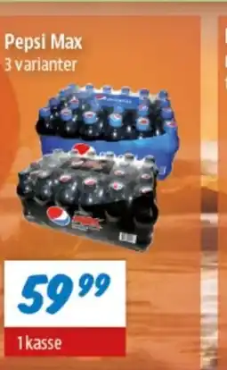 zur Krone Pepsi Max 3 varianter tilbud