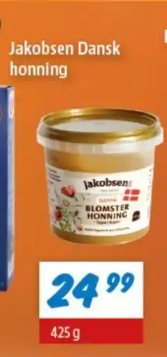 zur Krone Jakobsen Dansk honning tilbud