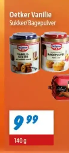 zur Krone Oetker Vanilie Sukker/Bagepulver tilbud