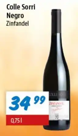zur Krone Colle Sorri Negro Zinfandel tilbud