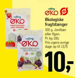 Føtex Økologiske frugtstænger tilbud