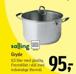 Føtex Salling gryde tilbud