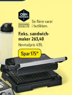 Føtex F.eks. sandwich- maker tilbud