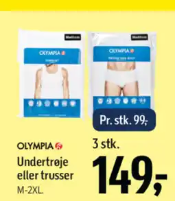 Føtex OLYMPIA Undertrøje eller trusser tilbud