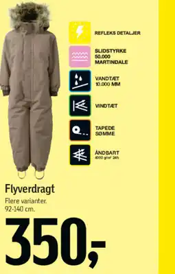Føtex Flyverdragt tilbud