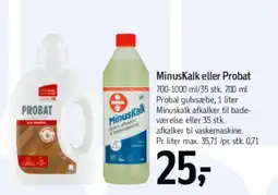 Føtex MinusKalk eller Probat tilbud