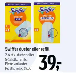 Føtex Swiffer duster eller refill tilbud