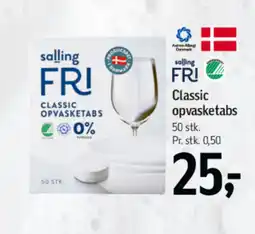 Føtex Salling fri Classic opvasketabs tilbud
