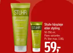Føtex Stuhr hårpleje STUHR eller styling tilbud