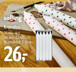 Føtex Salling kronelys tilbud