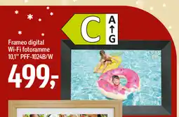 Føtex Frameo digital Wi-Fi fotoramme 10,1" PFF-1024B/W tilbud