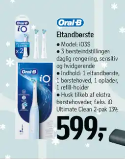 Føtex Oral-B Eltandbørste tilbud