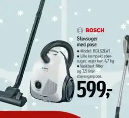 Føtex BOSCH Støvsuger med pose tilbud
