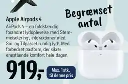 Føtex Apple Airpods 4 tilbud