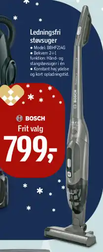 Føtex Ledningsfri støvsuger tilbud