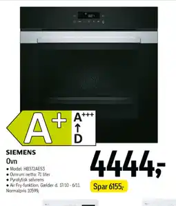 Føtex Siemens ovn tilbud