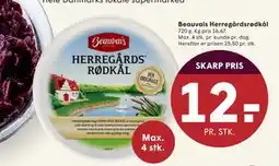 SPAR Beauvais Herregårdsrødkål, DKK 12 tilbud