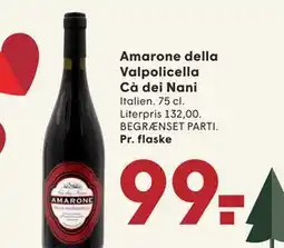 SPAR Amarone della Valpolicella Cà dei Nani, DKK 99 tilbud