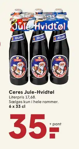 SPAR Ceres Jule-Hvidtøl, DKK 35 tilbud