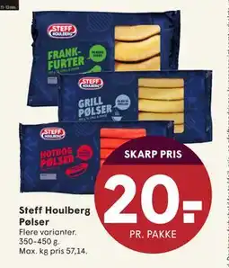 SPAR Steff Houlberg Pølser, DKK 20 tilbud