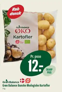 Min Købmand Grøn Balance Danske Økologiske Kartofler, DKK 12 tilbud
