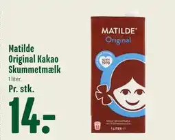 Min Købmand Matilde Original Kakao Skummetmælk, DKK 14 tilbud