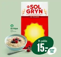 Min Købmand Ota Solgryn, DKK 15 tilbud