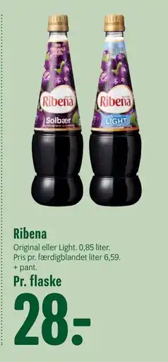Min Købmand Ribena, DKK 28 tilbud