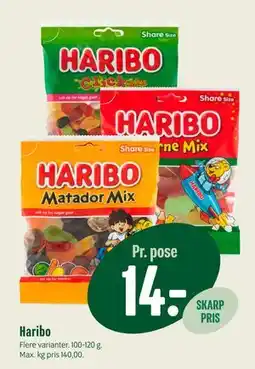 Min Købmand Haribo, DKK 14 tilbud