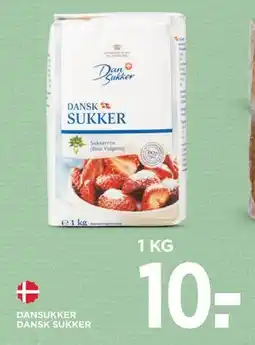 MENY DANSUKKER DANSK SUKKER, DKK 10 tilbud