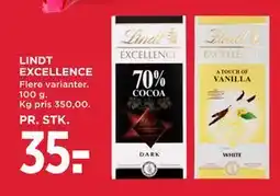 MENY LINDT EXCELLENCE, DKK 35 tilbud
