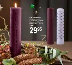 MENY KALENDERLYS tilbud
