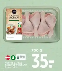 MENY GESTUS DANSKE KYLLINGEUNDERLÅR, DKK 35 tilbud