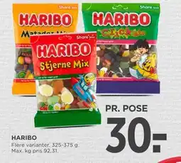 MENY HARIBO, DKK 30 tilbud