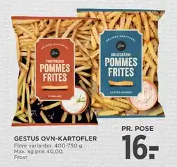 MENY GESTUS OVN-KARTOFLER, DKK 16 tilbud