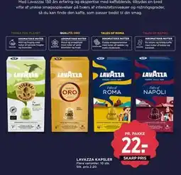 MENY Lavazza Kapsler, DKK 22 tilbud