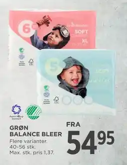 MENY GRØN BALANCE BLEER tilbud