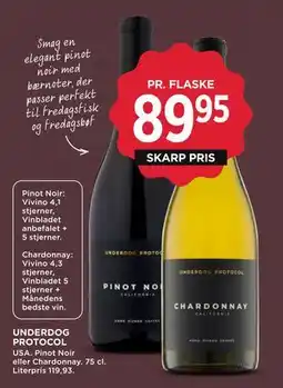 MENY UNDERDOG PROTOCOL, DKK 89.95 tilbud