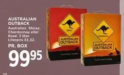 MENY AUSTRALIAN OUTBACK, DKK 99.95 tilbud