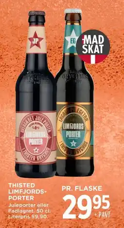 MENY THISTED LIMFJORDSPORTER, DKK 29.95 tilbud
