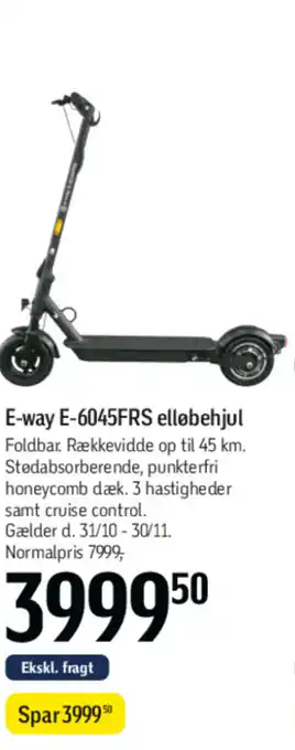 Føtex E-way E-6045FRS elløbehjul tilbud