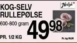 ABC Lavpris Kog-selv rullepølse tilbud