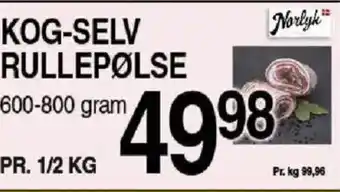 ABC Lavpris Kog-selv rullepølse tilbud