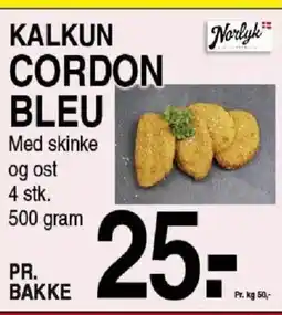 ABC Lavpris Kalkun cordon bleu tilbud