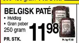 ABC Lavpris Belgisk paté tilbud