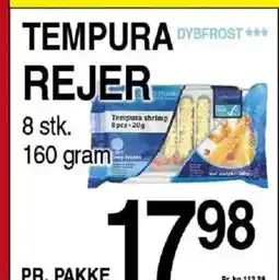 ABC Lavpris Tempura dybfrost *** rejer tilbud