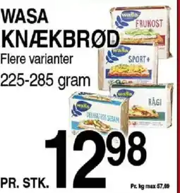 ABC Lavpris Wasa knækbrød tilbud